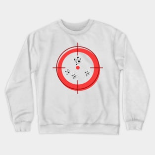 aiming for viruses Crewneck Sweatshirt